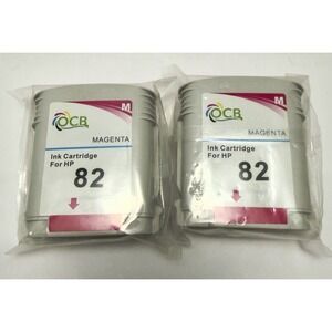 2 Ocb Magenta Ink Cartridge For HP 82 Expired?